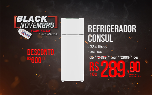 REFRIGERADOR CONSUL CRD37EBANA BRANCO